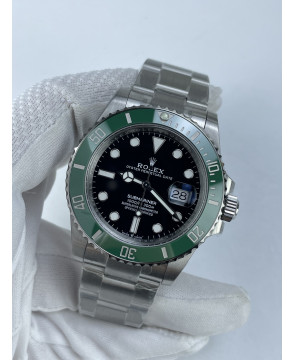 (준비완료/특급배송)NO.2413/VS공장 롤렉스 서브마리너 신형 그린 스타벅스 41미리