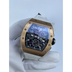 (국내발송1점 )KV공장 리차드밀 RM011 크리스탈다이얼 로즈골드 화이트러버