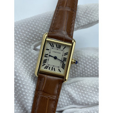 (준비완료/특급배송)NO.3408/AF공장 까르띠에 탱크머스트 22미리 스몰사이즈 옐로우골드