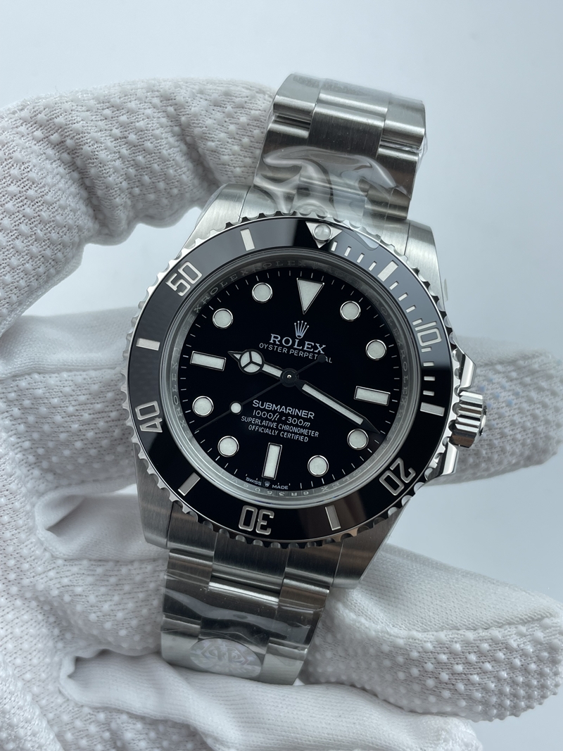 (준비완료/특급배송)NO.3477/QP공장 Submariner 41mm 124060 No Date Black Ceramic 904L Steel 3230
